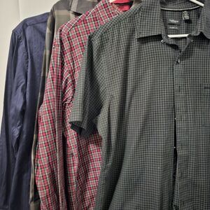 Bundle Of 4 Mens Collared Shirts